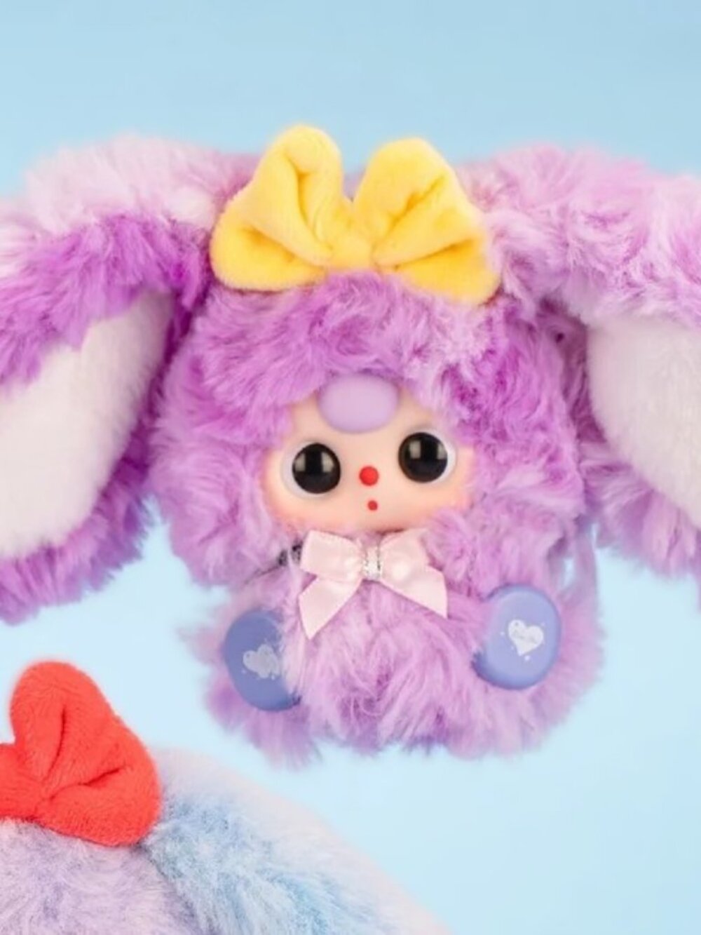 BABY THREE Alice Rabbit Town Plush Pendant - Grape Nectar